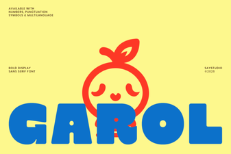 Garol Font: Creative Typography for Modern Design